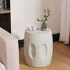 Lightweight Concrete Accent Side Table Nightstand Bedroom Dressing Corner Stool
