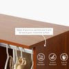 Single Mobile Open Wardrobe Storage Shelves Organizer With Clothes Hanging Rail