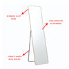 5FT Full Body Mirror with Metal Bracket for Bedroom Dressing Room Wall/Standing