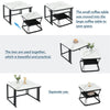 Nest of 2 Tables Square Coffee Table Coffee Table Set Nesting Sofa Table BT