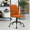 Velvet Leisure Chair Adjustable Swivel Home Office Chair Mid-Back Computer chair