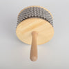 LEVEL Large Wooden Afuche Cabasa Percussion Instrument Hand Shaker 13cm Wide