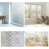 Rainbow Non-Adhesive Colourful Privacy Window Film Frosted Pattern Glass Film