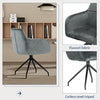 Modern Velvet Leisure ArmChair w/ Metal Leg for Living Dining Bedroom Office