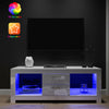 Modern LED TV Stand Unit Cabinet Living Room Set Entertainment High Gloss Doors
