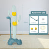 3-in-1 Kids Sports Toy Children Ring Toss Golf Games w/ Sandbags Clothes Rack