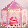 Pink Children Kids Play Tent Fairy Princess Girls Boys Hexagon Playhouse House