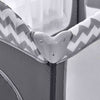 Foldable Baby Travel Cot Crib Bed with Infant Changing Table Playpen Bassinet
