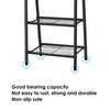 Clothes Rail Rolling Garment Shelf Heavy Duty Hanging Rack Display Stand Metal