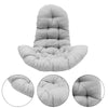 Egg Swing Chair Cushion Hanging Chairs Seat Pad Indoor Outdoor Patio Pillow Mats