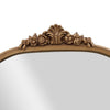 Large Vintage Full Length Golden Wood Framed Ornate Leaner Wall Hanging Mirror