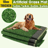 Artificial Grass Mat 10mm Thick - Greengrocers Fake Grass turf 2x2m 2x4m