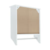 Bathroom Wall Mounted Cabinet Double Door Storage Cupboard with Adjustable Shelf
