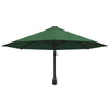 Wall-Mounted Parasol & Metal Pole Umbrella Patio Parasol Garden Umbrella