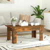 Coffee Table Room Couch Side Sofa Table Engineered Wood Multi Colours