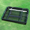 6 Panels Foldable Pet Play Pen Puppy Dog Rabbit Cage Run Fence Exercise Playpens