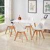 Modern Dining Table and 4/6 Chairs Set Stylish Comfortable Durable kitchen home