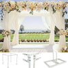 10FTx10FT DIY Wedding Backdrop Stand Flower Display Frame Background Arch Canopy