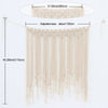 Macrame Wall Hanging Boho Wedding Backdrop Handmade Door Window Curtain Decor GB