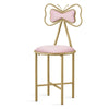 Set of 1/2 Vanity Chair Thicken Padded Lounge Dresser Seat Makeup Stool for Girl