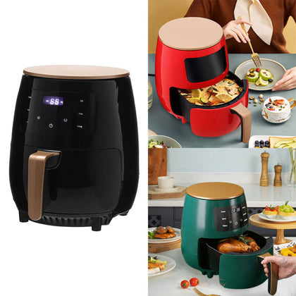 4.5L Digital Air Fryer Pro 1400W Rapid Oven Cooker Oil Free Healthy Frying Chips