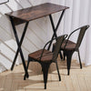 Industrial Writing Desk Laptop Table Home Office Study Workstation X Shaped Legs