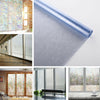 Window Film PVC Frosted Self Adhesive Privacy Glass Cover Sticker Bathroom Home