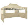 Foldable Party Tent Waterproof gazebo with 3 Walls Outdoor Garden Marquee 3x4.5m