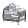 Foldable Baby Travel Cot Crib Bed with Infant Changing Table Playpen Bassinet