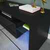 Modern Minimalist TV Cabinet Living Room Cabinet With High-gloss LED Lights