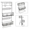 Kitchen Refrigerator Fridge Hanging Rack Shelf Side Storage Multi-Layer Organize