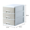 Plastic Storage Drawer Box Organizer Cabinet Home Office Table Desktop Tidy Unit