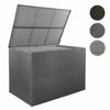 Storage Outdoor Box Garden Patio Chest Poly Rattan Container Box Patio Furniture