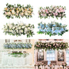 50/100CM DIY Wedding Silk Flower Wall Arrangement Arch Row Backdrop Home Decor