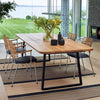Pair of Iron Metal Table Legs Industrial Style Furniture Desk Bench Base Frame