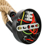 1M E27 Hemp Rope 3 Heads Vintage Hanging Pendant Ceiling Light Country Style