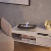 Bio Ethanol Fireplace Glass Burner Fire Bioethanol Rectangular Tabletop Fire Pit