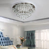 60cm LED Flower Crystal Ceiling Light Chandelier Living Room Dining Room 48W