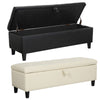Faux Leather Ottoman Storage Box Chesterfield Blanket Box Pouffe Bench Footstool