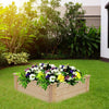 Wood Raised Flower Beds Outdoor Vegetable Planter Pot Garden Bed Flower Displays