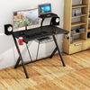 Gaming Computer Desk Ergonomic Racing Table Workstation W/Adjustable PC Support