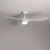 Large 52" Ceiling Fan with 3 Color Light Remote Control 6 Speed Level Reversible