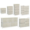 Fabric Chest of 2/3/4/5/7/8 Drawers Cabinet Bedside Table Organiser Storage Unit