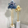 Gold Mermaid Wedding Flower Stand Metal Pedestal Centrepiece Decor UK