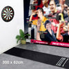 Darts Dart Mat Board Black Professional Soft Rubber 4Throwing Distances Pub Club