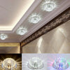 LED Crystal 5W Ceiling Light Fixture Pendant Lamp Lighting Chandelier UK Ship