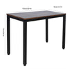 Vintage Writing Desk Office PC Computer Table Industrial Workstation Furniture