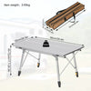 Folding Camping Tables Outdoor Garden Picnic Fishing Portable BBQ W/Bag