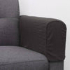 2x Removable Arm Chair Protector Universal Sofa Couch Armchair Covers Armrest UK