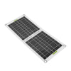 60W Dual USB Flexible Solar Panel kit 12V/24V battery Charger 10A Controller UK